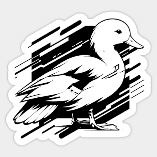 Duck Express Sticker